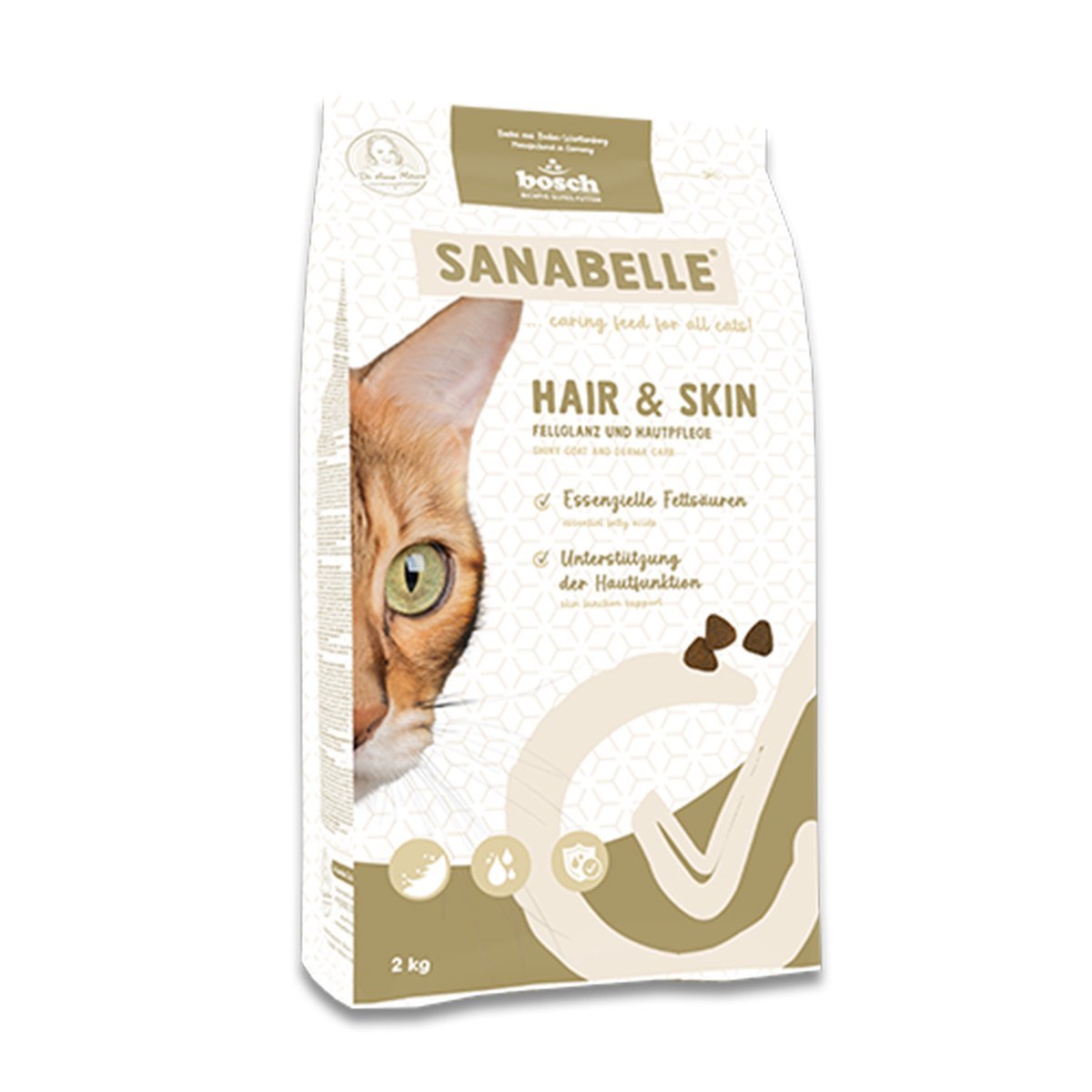 Sanabelle Trockenfutter Katze, Adult, Hair & Skin 2 kg