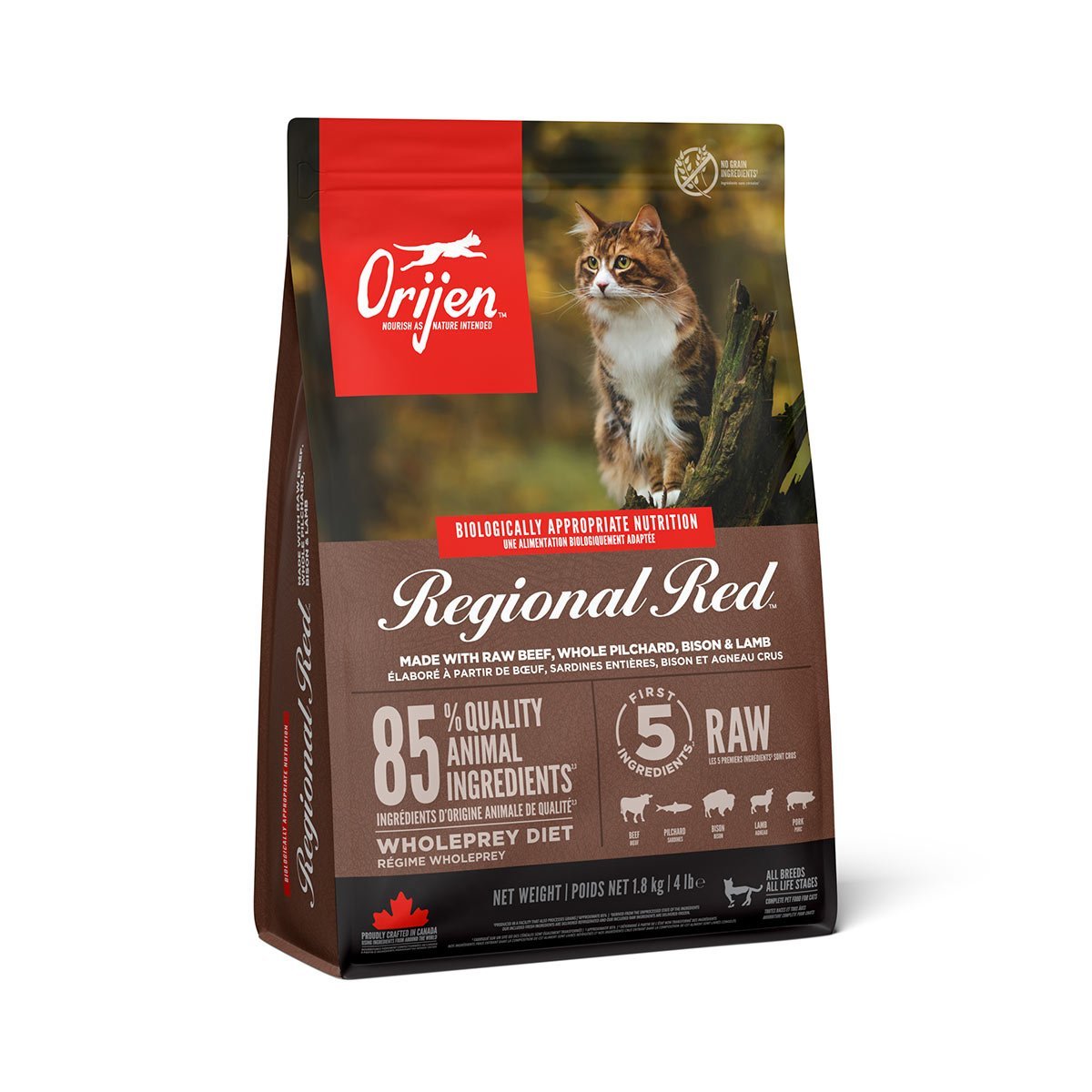 Orijen - Cat REGIONAL RED, 1,8Kg, 1.8KG