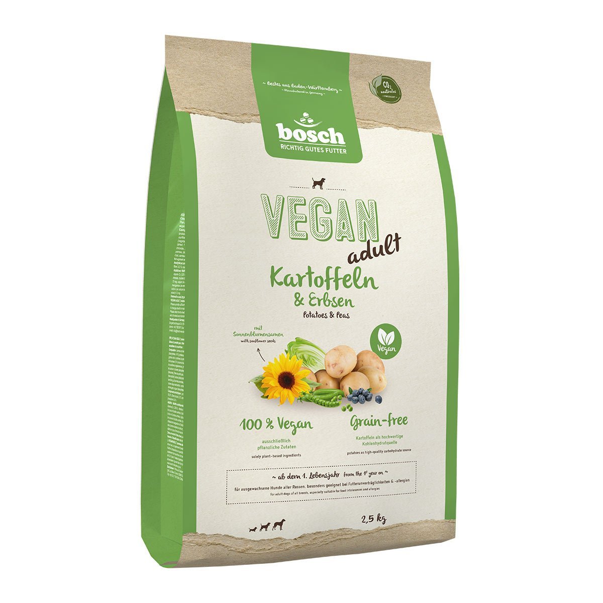 Bosch HPC Vegan Adult Kartoffeln und Erbsen 2,5kg
