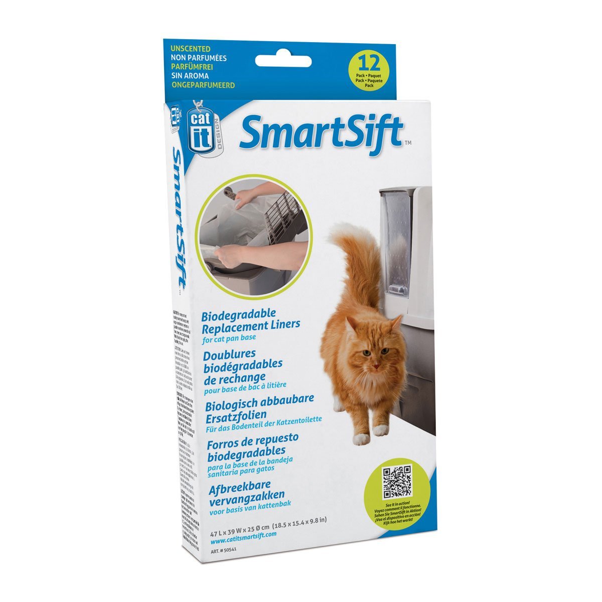 CATIT SmartSift Bolsas de Recambio para Bandeja Superior (12 uds)