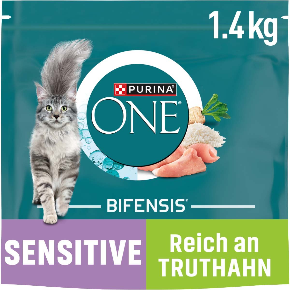 PURINA ONE BIFENSIS SENSITIVE Truthahn 1,4kg