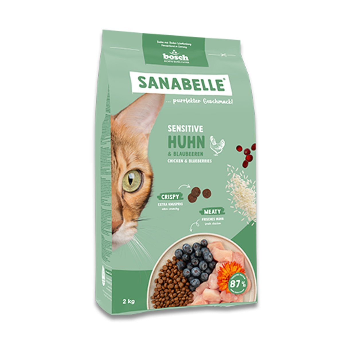Sanabelle Sensitive Chicken & Blueberries - 2kg