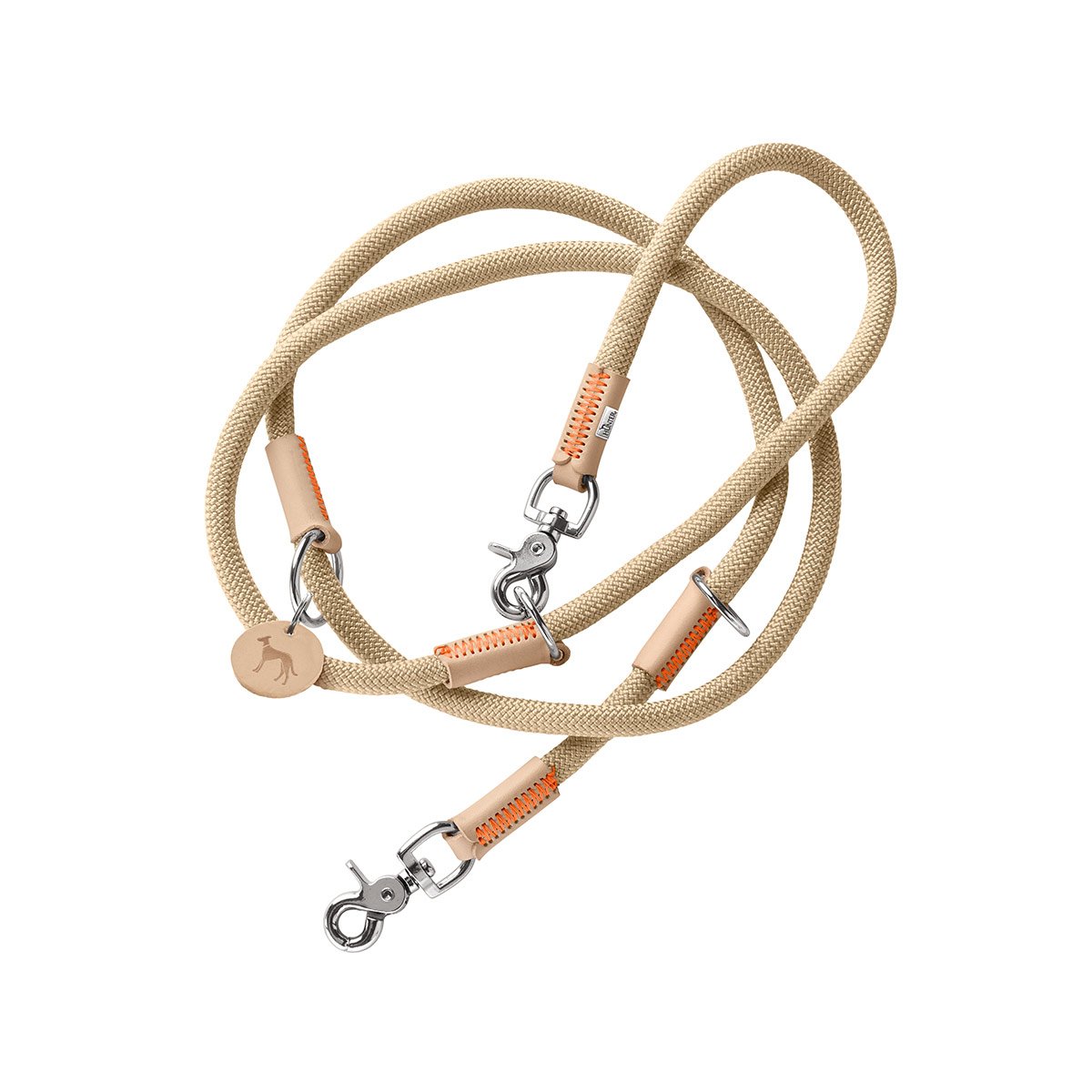 Hunter Verstellbare Leine Malia Beige/Natur