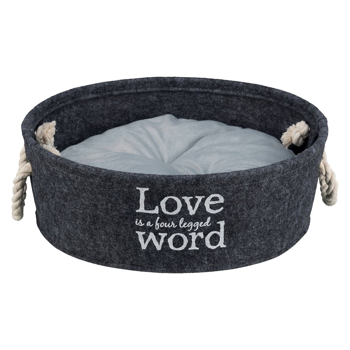 TRIXIE Lit Lian - Ø37cm - Gris - Pour chien