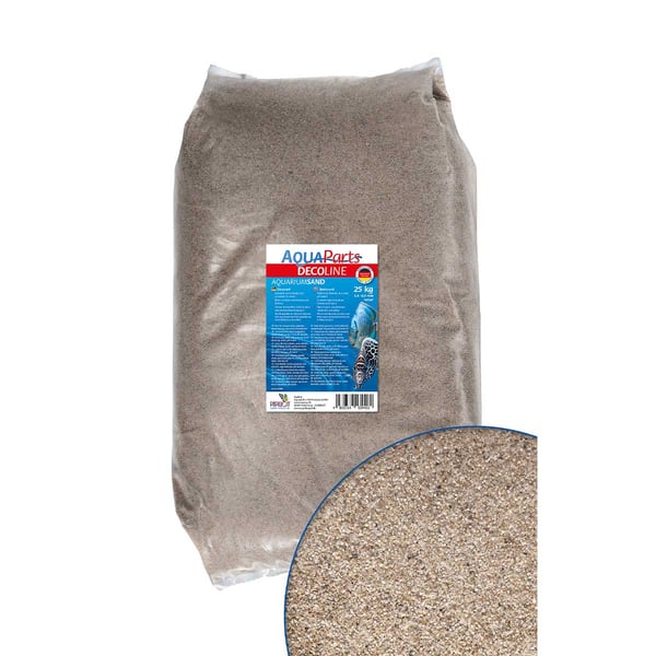 Papillon Aquariensand natur 25 kg 0,40,8 mm kaufen bei ZooRoyal