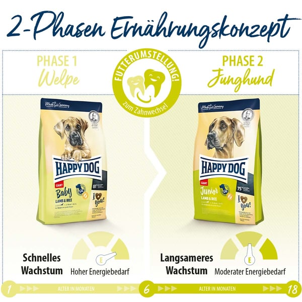 Happy dog lamb on sale and rice junior