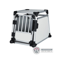 Trixie Hundetransportkäfig mit Alu-Rahmen 55x62x78cm | Gebrauchtware