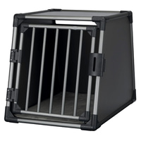 Trixie Transportbox, Aluminium - graphit M: 55x61x74cm | Gebrauchtware