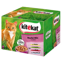 Kitekat Multipack Portionsbeutel -Markt-Mix-