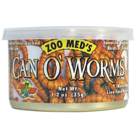 Zoo Med Can o' Worms 35g, ca. 300 Mehlwürmer