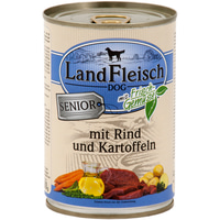 Landfleisch HundefutterDog Senior Rind und Kartoffeln