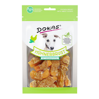 Dokas Hundesnack Hühnerbrust mit Süßkartoffel