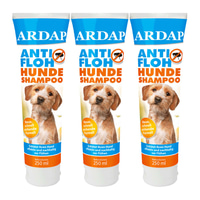 ARDAP Anti-Floh Shampoo für Hunde 3x250ml