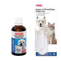beaphar Sensitiv Tränenfleckentferner 50ml + Fingerling GRATIS