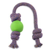 Beco Pets Hundeball Beco Ball mit Seil Grün