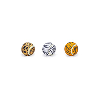 Beeztees Dschungel Tennisbälle 6,5 cm 3 Stück