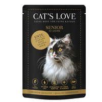 Cat's Love Nassfutter Senior Ente