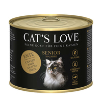 Cat's Love Nassfutter Senior Ente