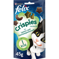 FELIX Crispies Katzensnack Lamm- und Gemüsegeschmack