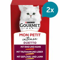 GOURMET Mon Petit Duetto Sorten-Mix mit Geflügel