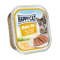 Happy Cat Minkas Duo Rind &amp; Kaninchen Paté