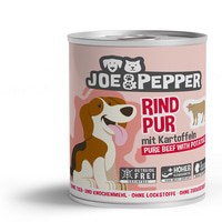 Joe &amp; Pepper Dog Rind pur mit Kartoffeln