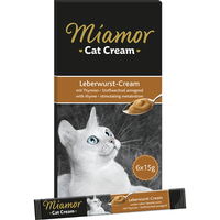Miamor Cat Snack Cream Leberwurst 6x15g