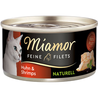 Miamor Feine Filets naturell Huhn &amp; Shrimps