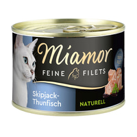 Miamor Feine Filets Naturell Skipjack-Thunfisch