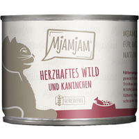 MjAMjAM herzhaftes Wild &amp; Kaninchen an fruchtigen Heidelbeeren