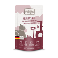 MjAMjAM Quetschie herzhaftes Wild und Kaninchen an fruchtigen Heidelbeeren