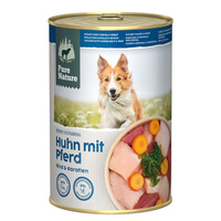 Pure Nature Hund ADULT Huhn mit Pferd &amp; Rind