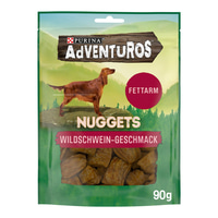 Purina AdVENTuROS Nuggets, Hundeleckerli fettarm mit Wildschweingeschmack