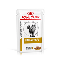 ROYAL CANIN® Veterinary URINARY S/O Häppchen in Soße Nassfutter für Katzen