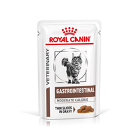 ROYAL CANIN® Veterinary GASTROINTESTINAL MODERATE CALORIE Nassfutter für Katzen 12x85g
