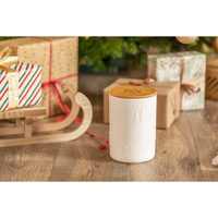 TRIXIE Xmas Snackdose, Keramik, ø 13 × 19cm, weiß