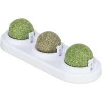 Trixie 3 Spielbälle mit Katzenminze &amp; Matatabi