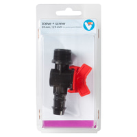 Velda Valve + screw 3/4 Inch