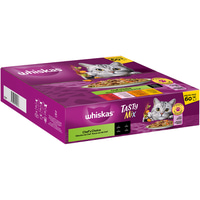Whiskas Tasty Mix Multipack Chef's Choice in Sauce 60x85g
