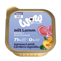 WOW Adult Lamm mit Kürbis und Brennnessel