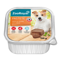 ZooRoyal Pastete reich an Huhn und Leber