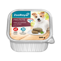 ZooRoyal Pastete Rind mit Pansen und Spinat