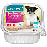 ZooRoyal Pastete Junior Kalb mit Milch