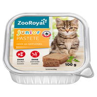 ZooRoyal Junior-Pastete reich an Geflügel