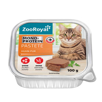 ZooRoyal Monoprotein Pastete Huhn Pur