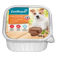 ZooRoyal Pastete reich an Huhn und Leber