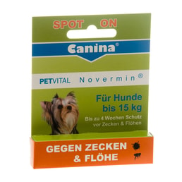 Canina PETVITAL Novermin für kleine Hunde 2ml