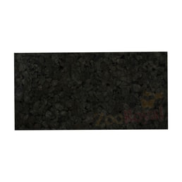 Schwarzkorkrückwand 100x50x2cm