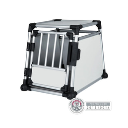 Trixie Hundetransportkäfig mit Alu-Rahmen 55x62x78cm | Gebrauchtware