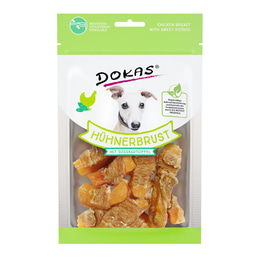 Dokas Hundesnack Hühnerbrust mit Süßkartoffel
